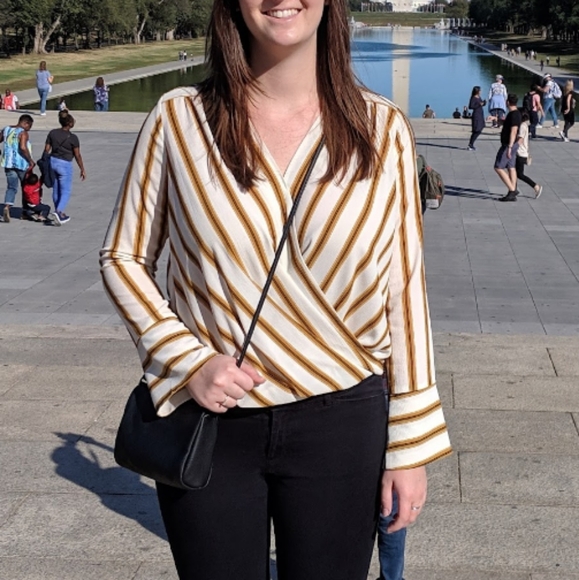 Monteau Faux Wrap Shirt - Picture 2 of 5